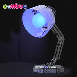 CB826629 CB826630 - Table lamp DIY toy building block assembly 3D metal puzzle model